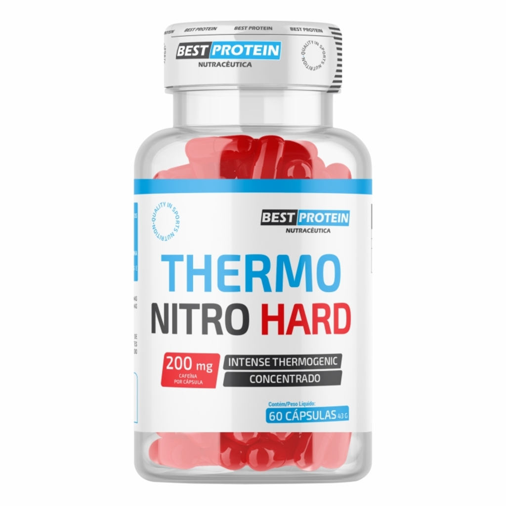 Thermo Nitro Hard, 60 Cápsulas - Best Protein em Oferta na Shopee