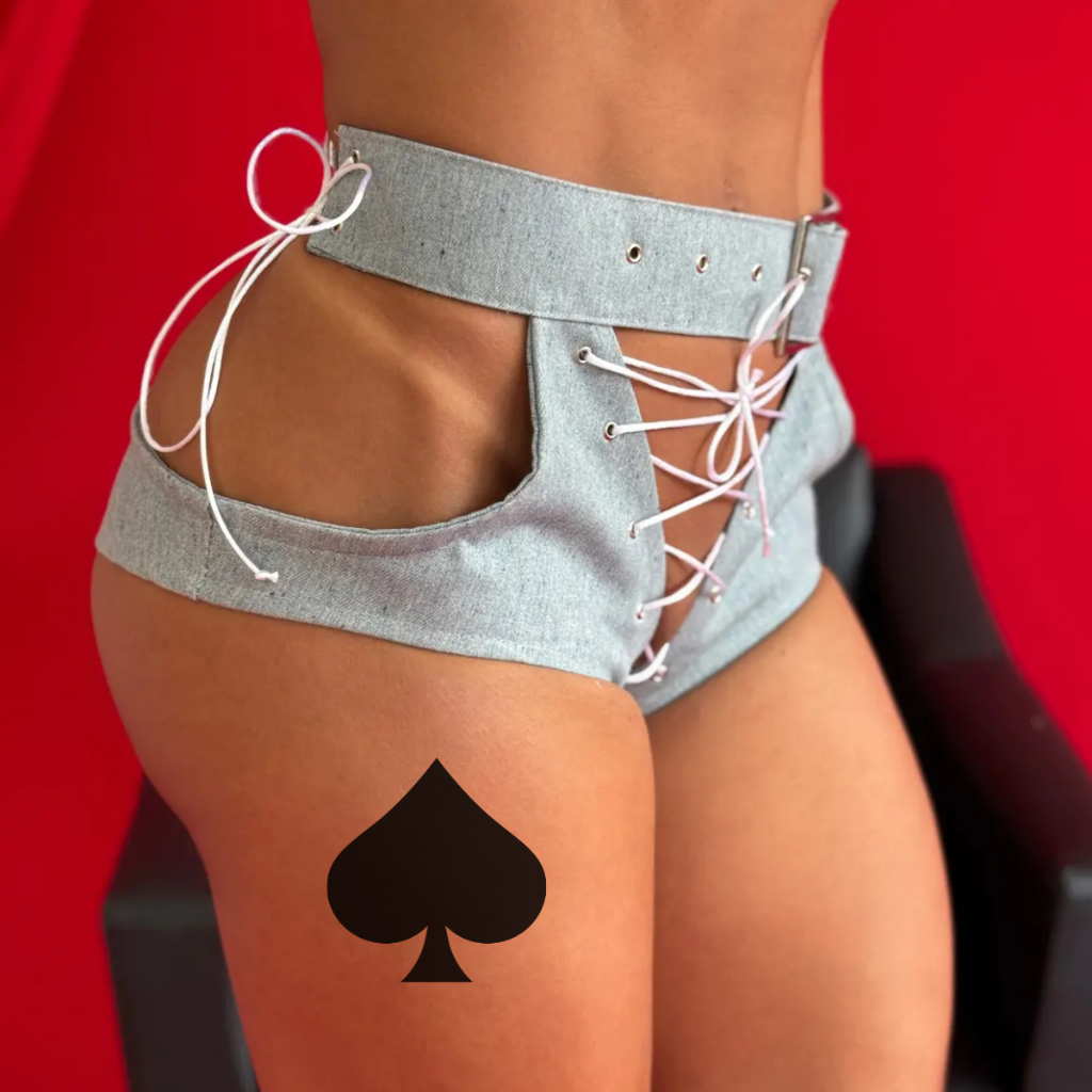 Short Jeans Sexy Poupa Bunda Cuckold Hotwife Exibicionismo