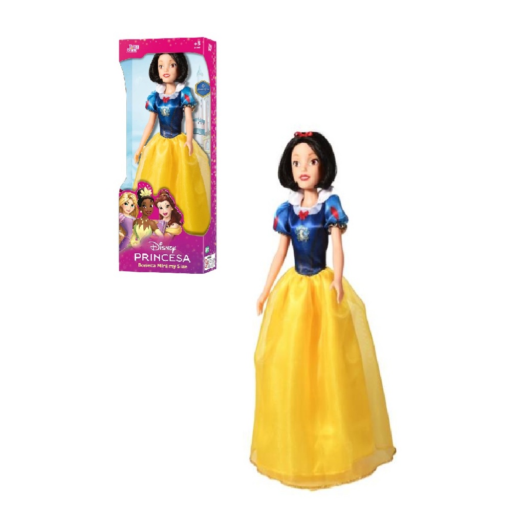 Boneca My Size Mini Branca de Neve Princesas da Disney 55cm - Novabrink 1764