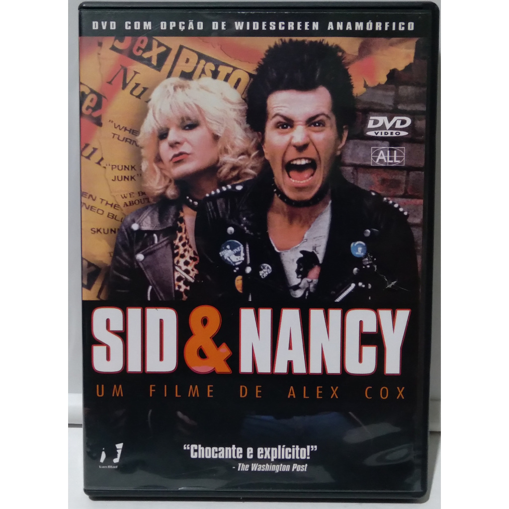 DVD - Sid & Nancy - O Amor Mata - 1986