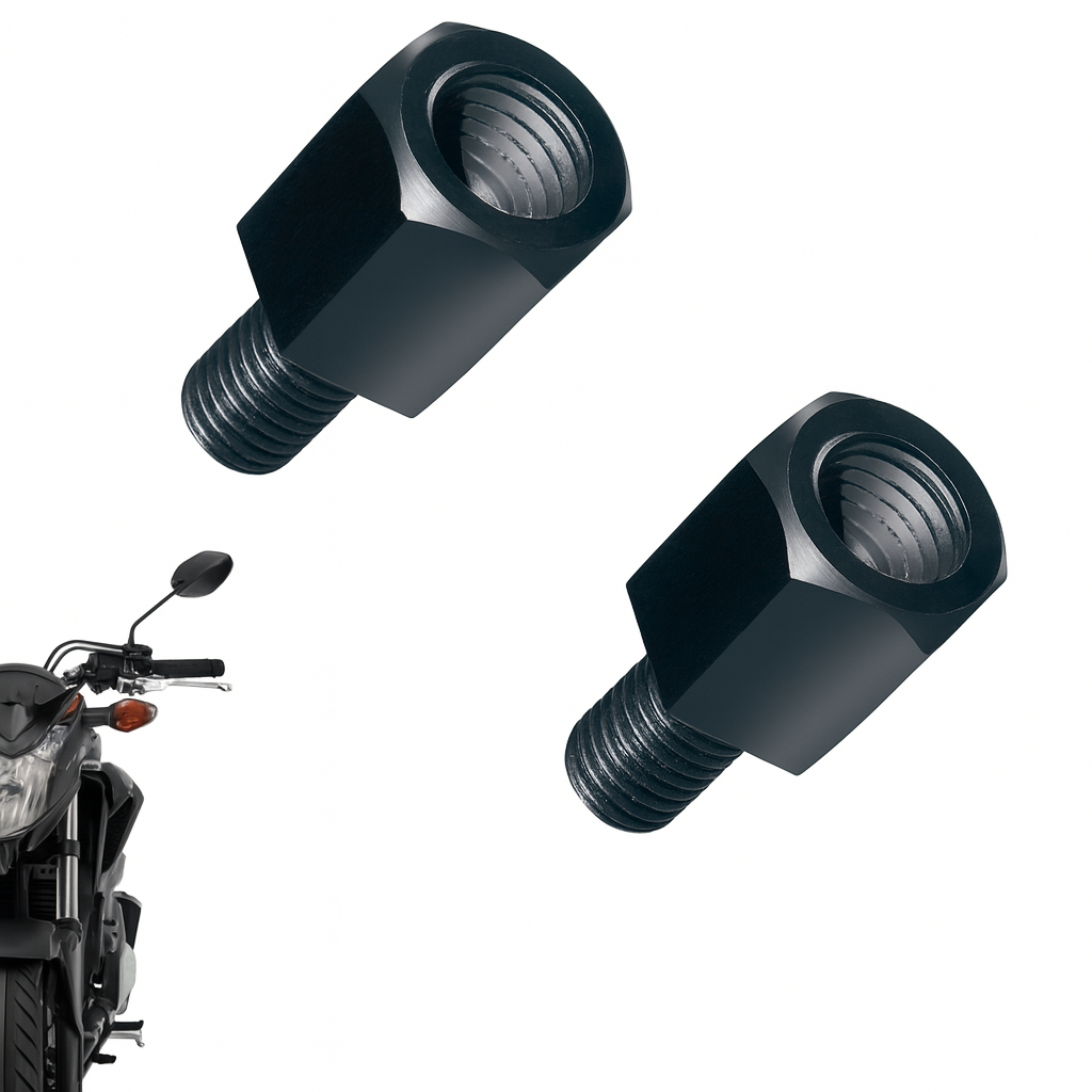 Adaptador M8 para M10 Rosca Direita Original GVS Para Espelho Retrovisor Moto em Oferta na Shopee