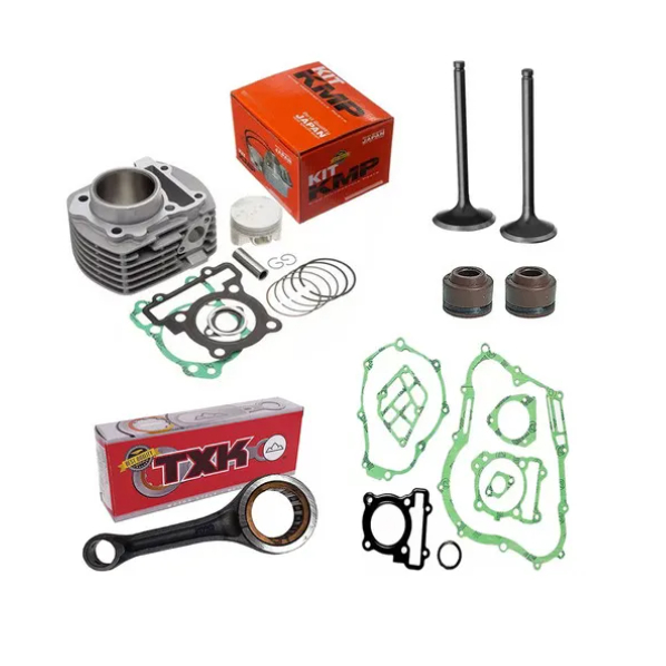 Kit Cilindro Kmp Biela Junta Valvulas Crosser 150 2014 A 2022