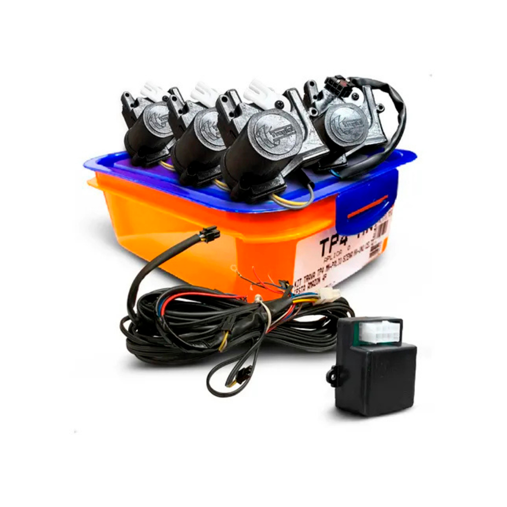 Kit Trava Elétrica Tragial Tp4 Mn Fiat Palio Gm Celta Fiesta em Oferta na Shopee