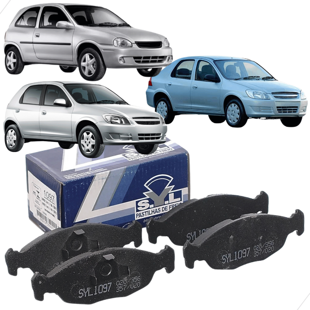 Pastilha Freio Dianteira Jogo Kit Celta Corsa Classic Corsa Sedan Prisma Ágile Syl1097