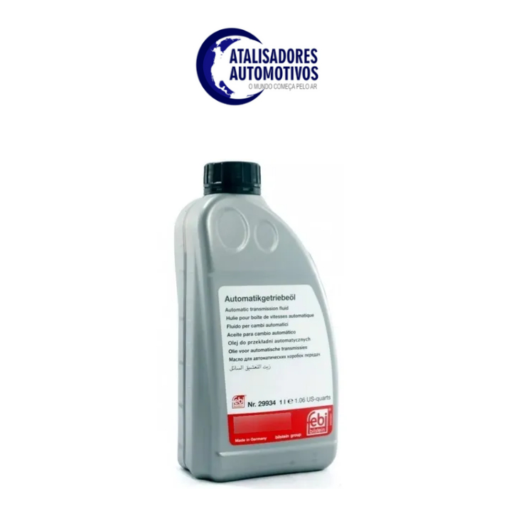 Óleo de Transmissão Febi Fluído ATF TQM SP III/AISIN/DEXRON III (1 Litro ) -VERMELHO- 29934 FEBI