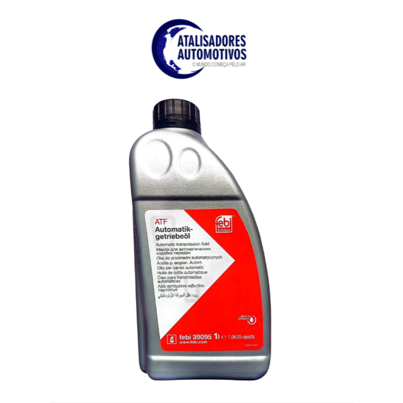 Óleo de Transmissão Febi Fluído ATF ZF 8HP 9HP Verde (1 Litro) - VERDE- 39095 FEBI