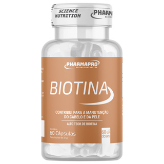 Biotina Original - Vitamina Essencial para os Cabelos e Pele - 60 Cápsulas em Oferta na Shopee