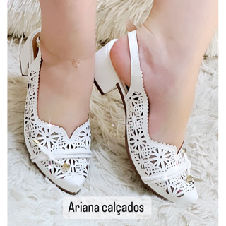 Mule Salto Fivela em Oferta na Shopee