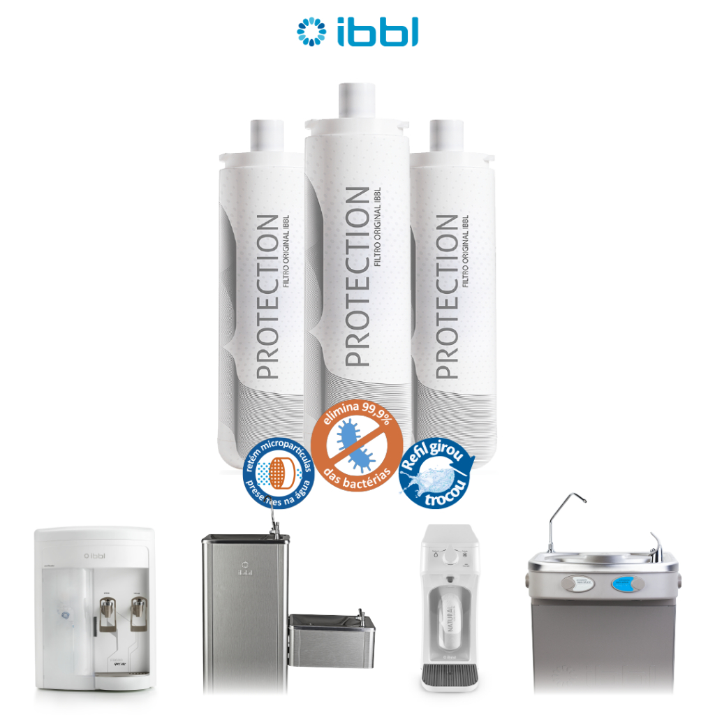 Refil Original IBBL CZ+7 Protection Purificador Água FR600 Immaginare Elimina Bactérias 7 Etapas 3000L