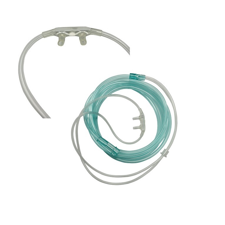 Cateter Nasal Oxigênio Cânula De O2 Adulto Silicone Tipo Ôculos