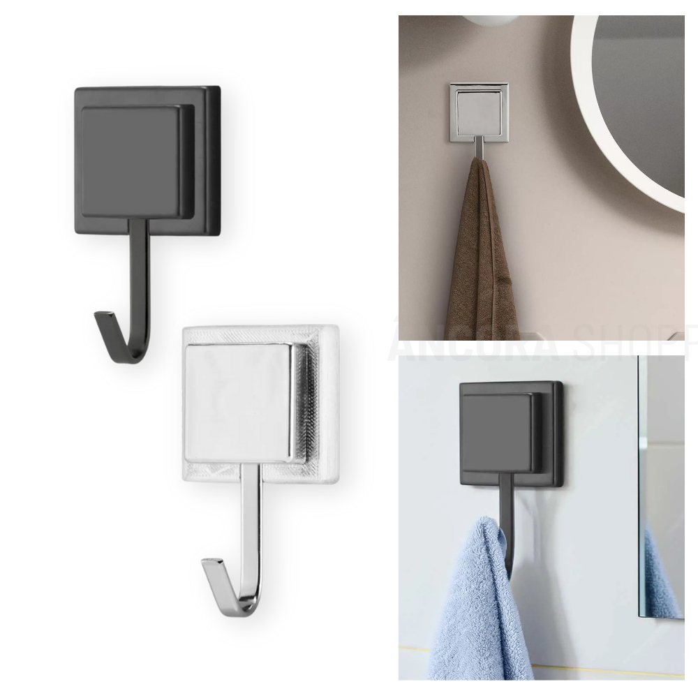 Cabide Gancho Suporte para Toalha de Rosto com Fita 3M Arthi Pendurador de Toalha em Aço em Oferta na Shopee