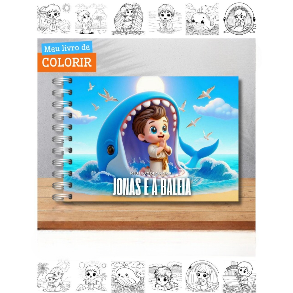 Livo de Colorir Colorindo Versículos - Livro de Colorir Cristão - Livro de Colorir Gospel - Livro de Colorir