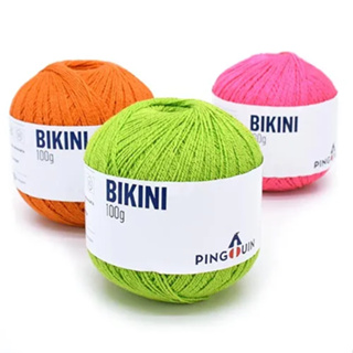 Fio Linha Crochê Bikini Pingouin 100g em Oferta na Shopee