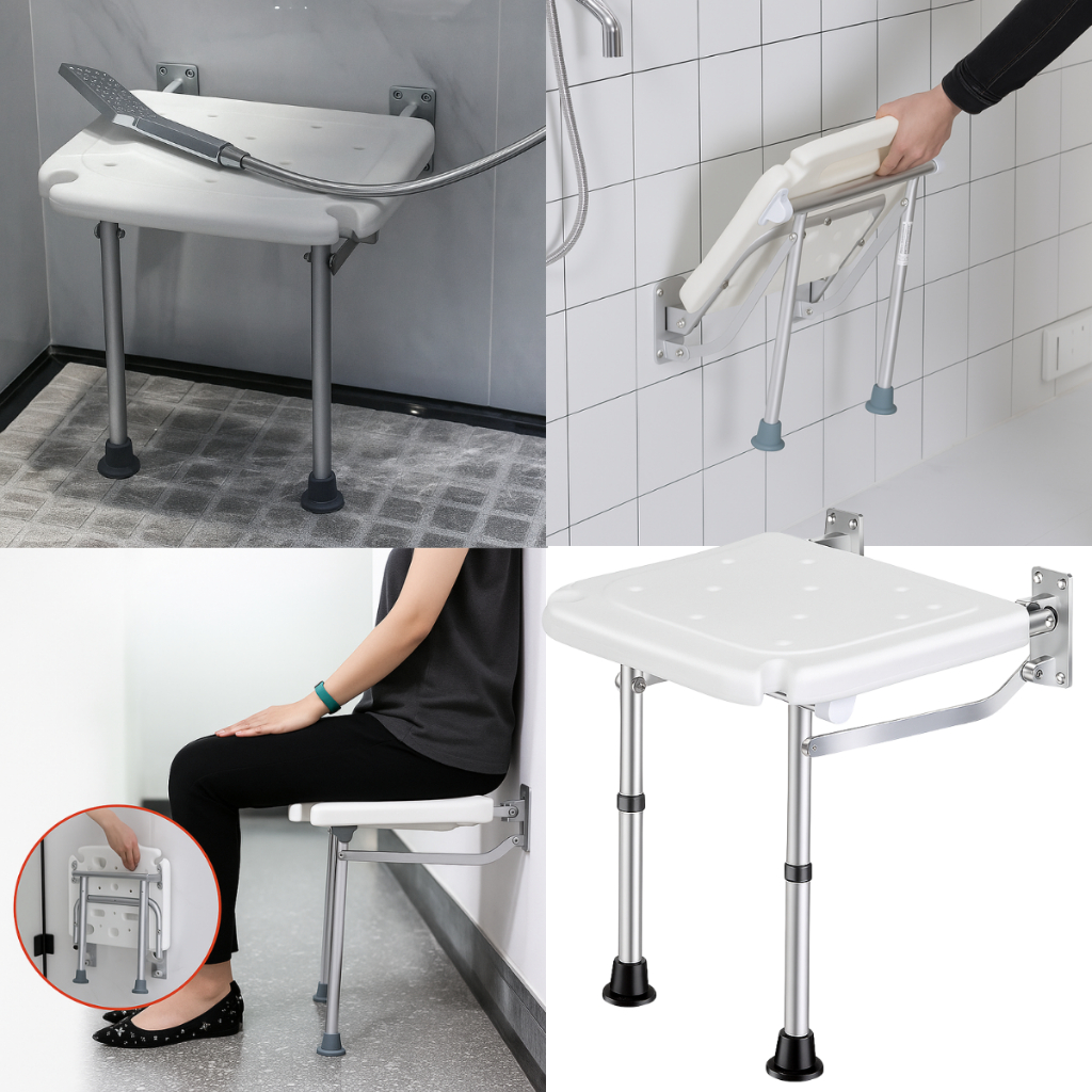 Banco Plus Altura Regulável Para Banho Idoso Gestante Fixo