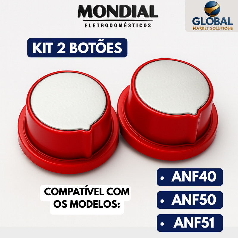 Botão Airfryer Mondial Vermelho: Onde Comprar | BuscaProdutos