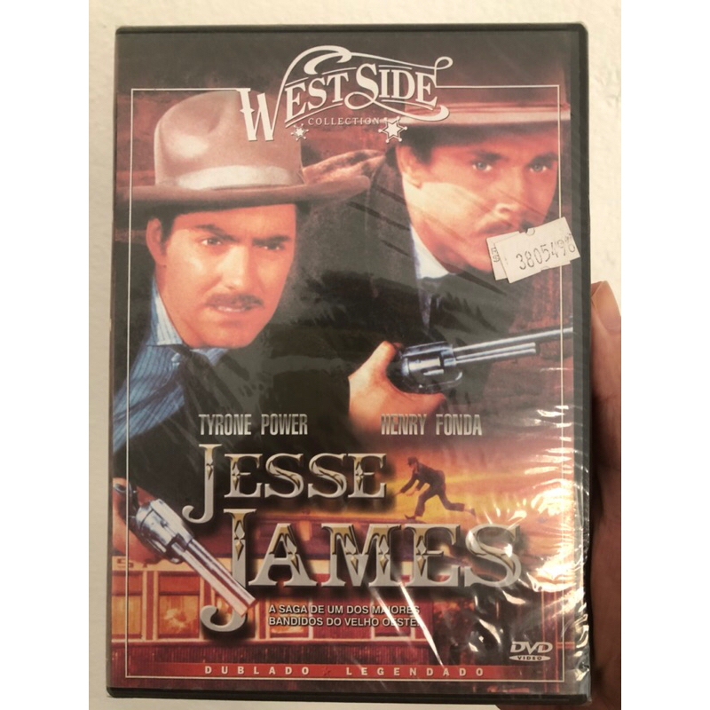 DVD JESSE JAMES - TYRONE POWER & HENRY FONDA (LACRADO)