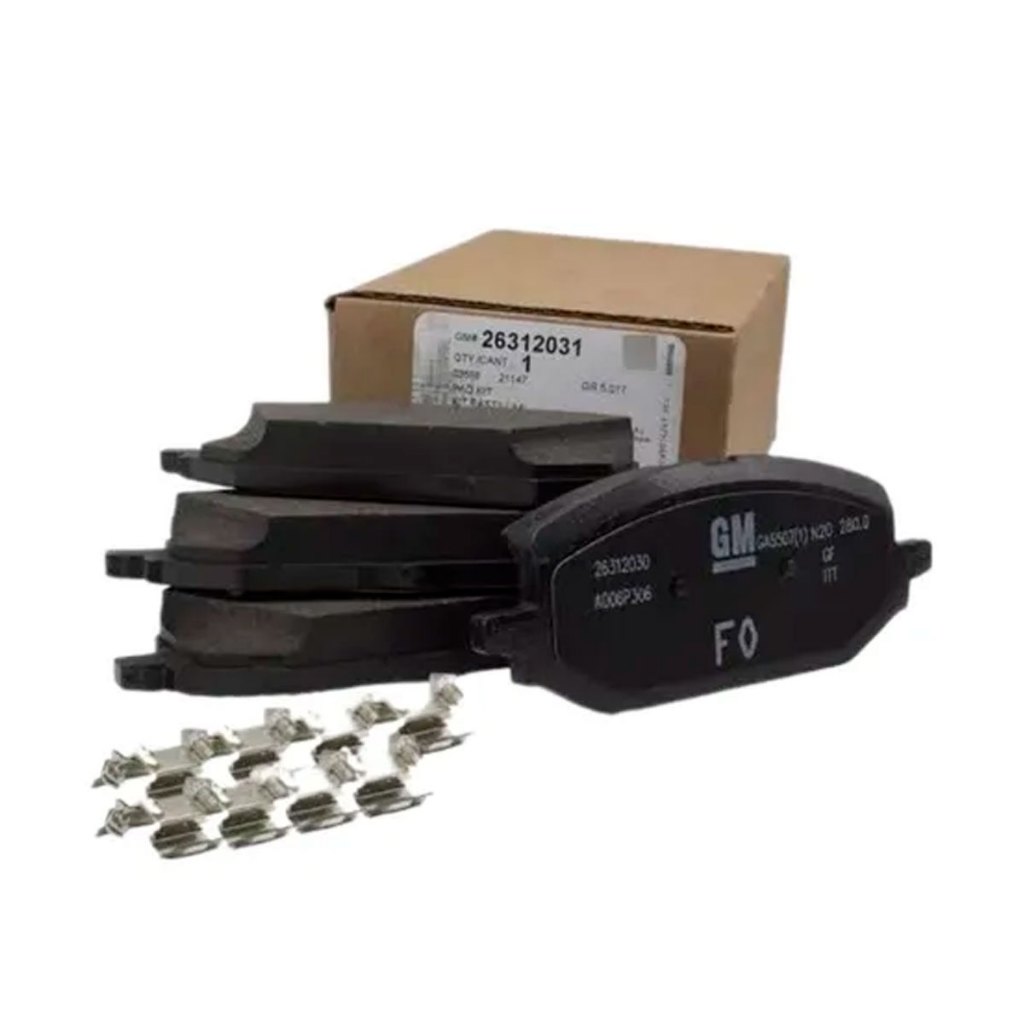 Pastilhas De Freio Dianteira Onix 1.0 turbo aspirado Peças Genuínas GM 26312031