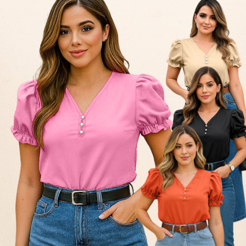 BLUSA FEMININA MODA EVANGELICA BLUSA FEMININAS SOCIAL BLUSINHA FEMININO CONFORTÁVEL VERÃO ALTAQUALIDADE MODA BASICA LUXO