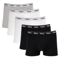 Kit 5 Cuecas Box Boxer Polo Star Cotton Algodão Masculina Sortido