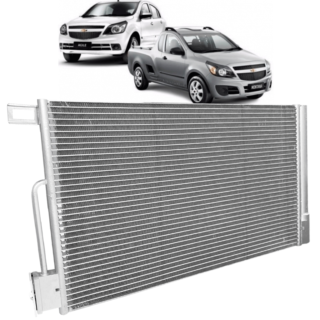 Condensador Ar Condicionado Gm Agile Montana 1.4 2010 A 2020  (650.228 / 270875 /PC200491)
