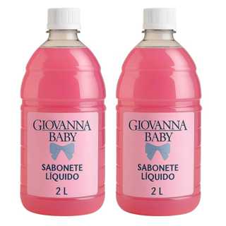 Kit 2 Sabonete Liquido 2 Litros Lava  Mãos Geovanna Baby em Oferta na Shopee