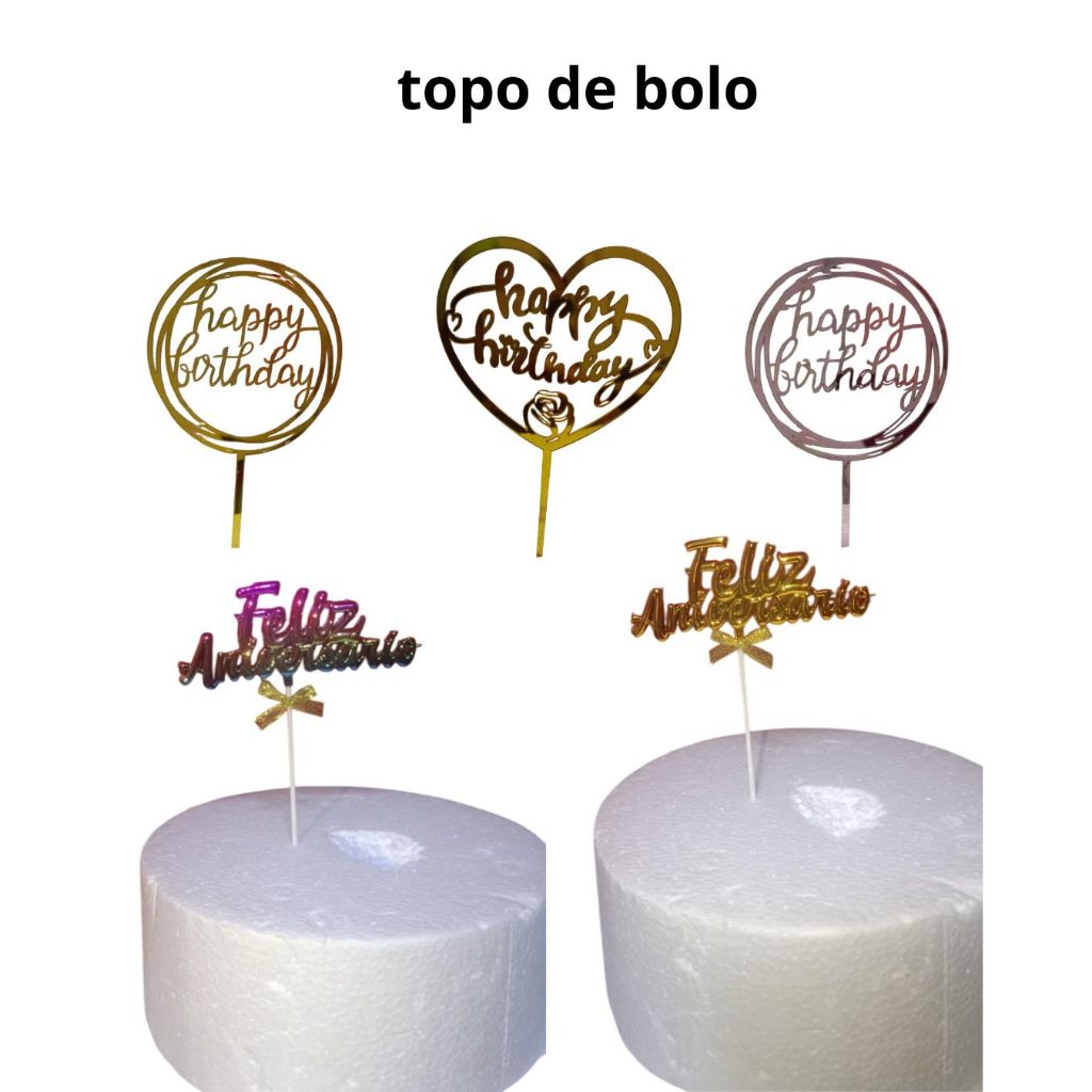 MODELOS DE TOPO DE BOLO DECORAÇÃO BOLO. FG-02/LH-20