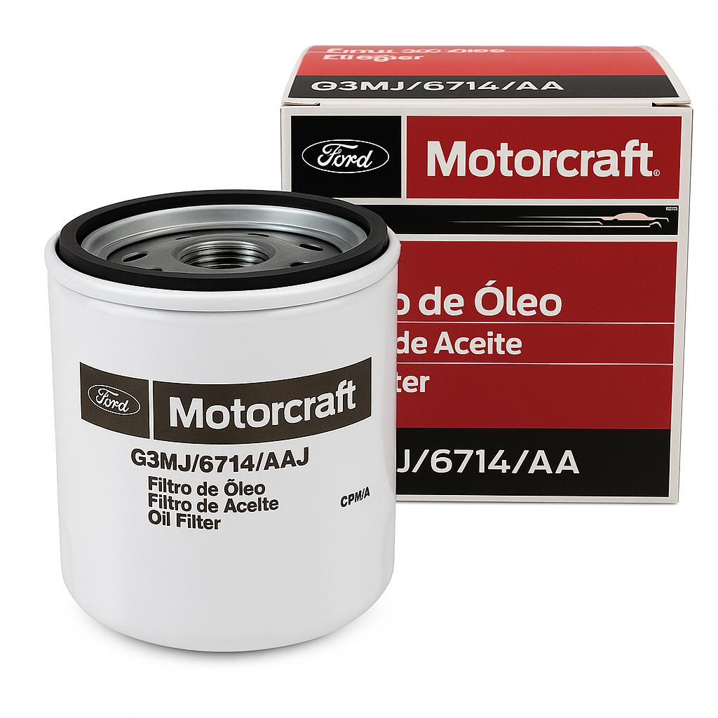 Filtro De Óleo Ford Motorcraft Fiesta Ka Ecosport Courier Toda Linha Ford