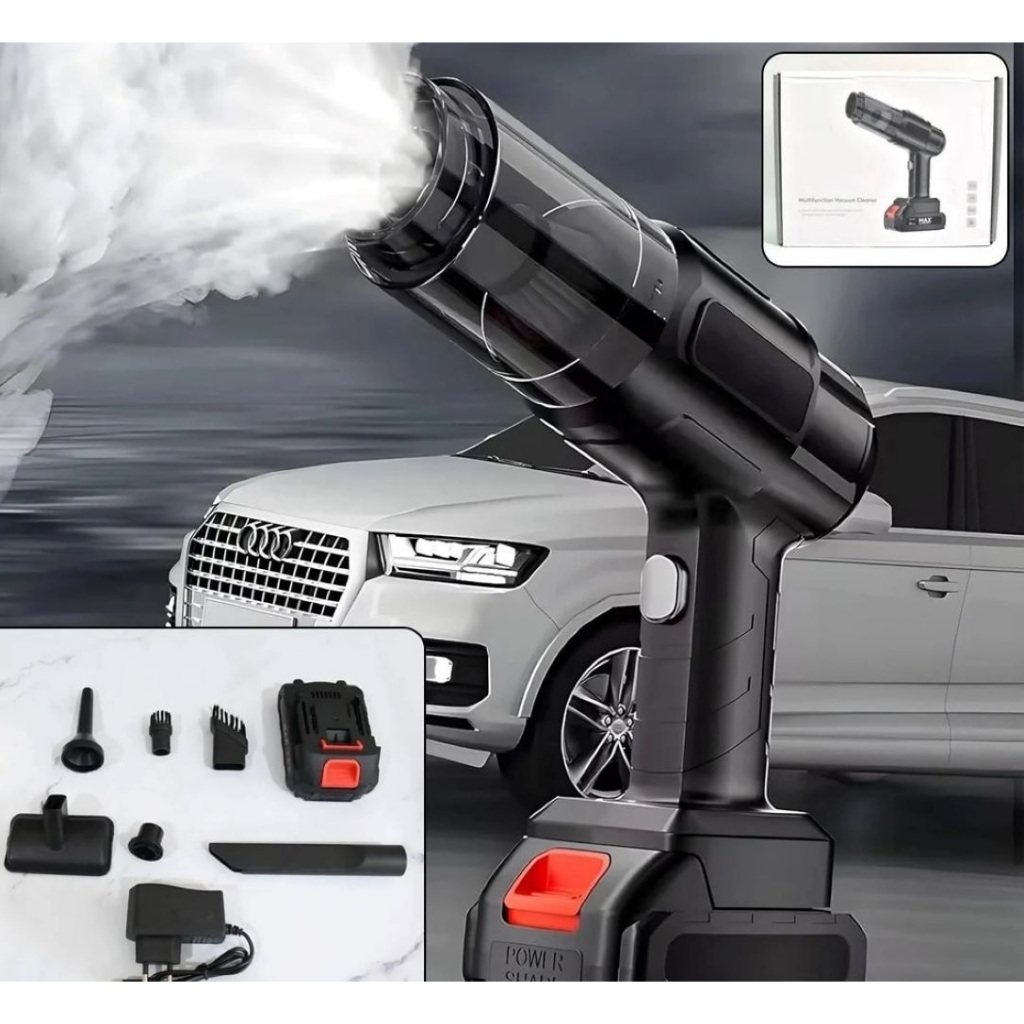 🚗🏠Aspirador Soprador Potente Recarregavel USB Limpeza Computador Teclado Eletronicos Forte Sucçao Carro Sofa Tapete