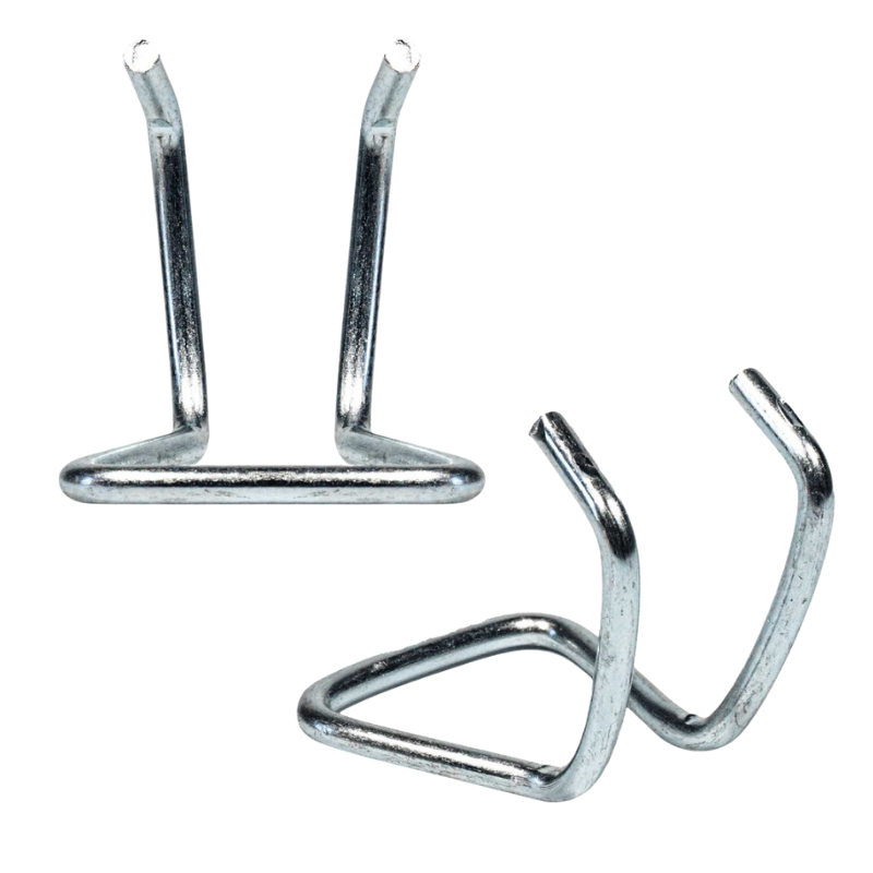 Kit 100 Anel Guia AGFE Galvanizado a Fogo para ancoragem de cabo drop em poste com Fita de aço e Esticador de cabo