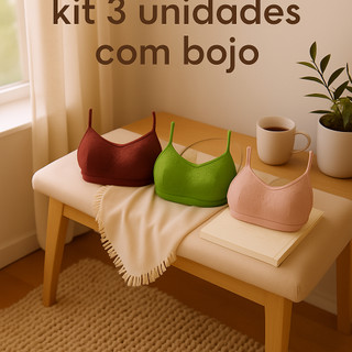 Kit Com 3 Tops Fitness Com Alcinha - Top COM BOJO Perfeito Para Academia - Direto da Fábrica - Envio Imediato - Cropped