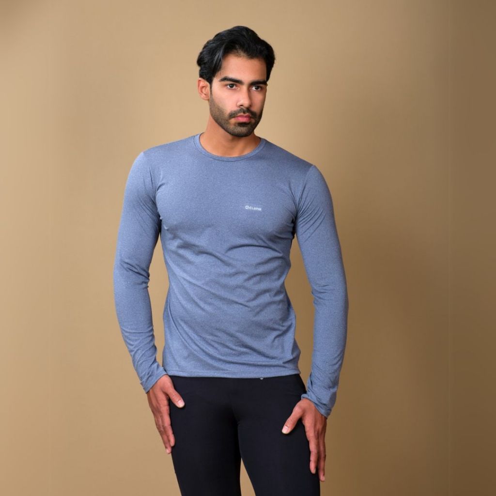 Blusa Térmica Peluciada Masculina UV50+  Blusa Segunda Pele Flanelada Frio/Inverno 4climb