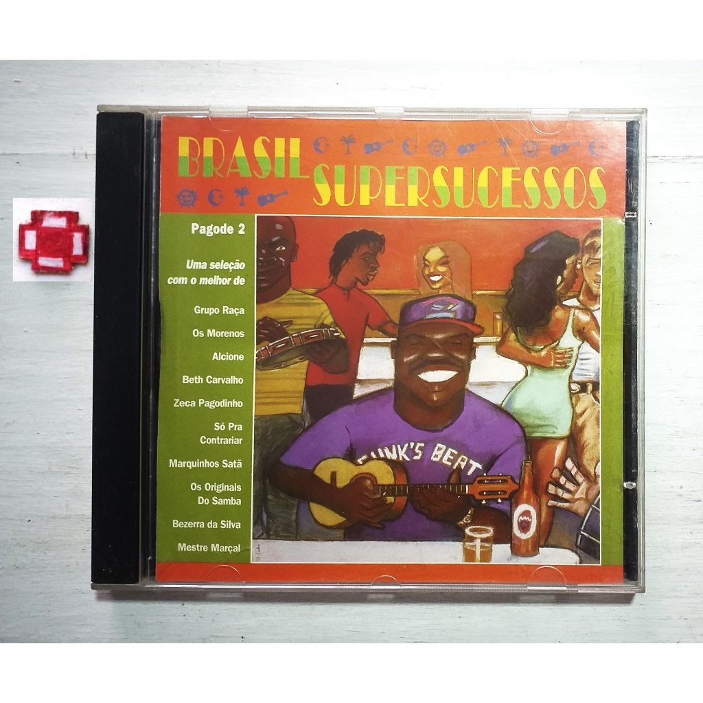 Cd Brasil Super Sucessos - Pagode 2 - Grupo Raça, Os Morenos