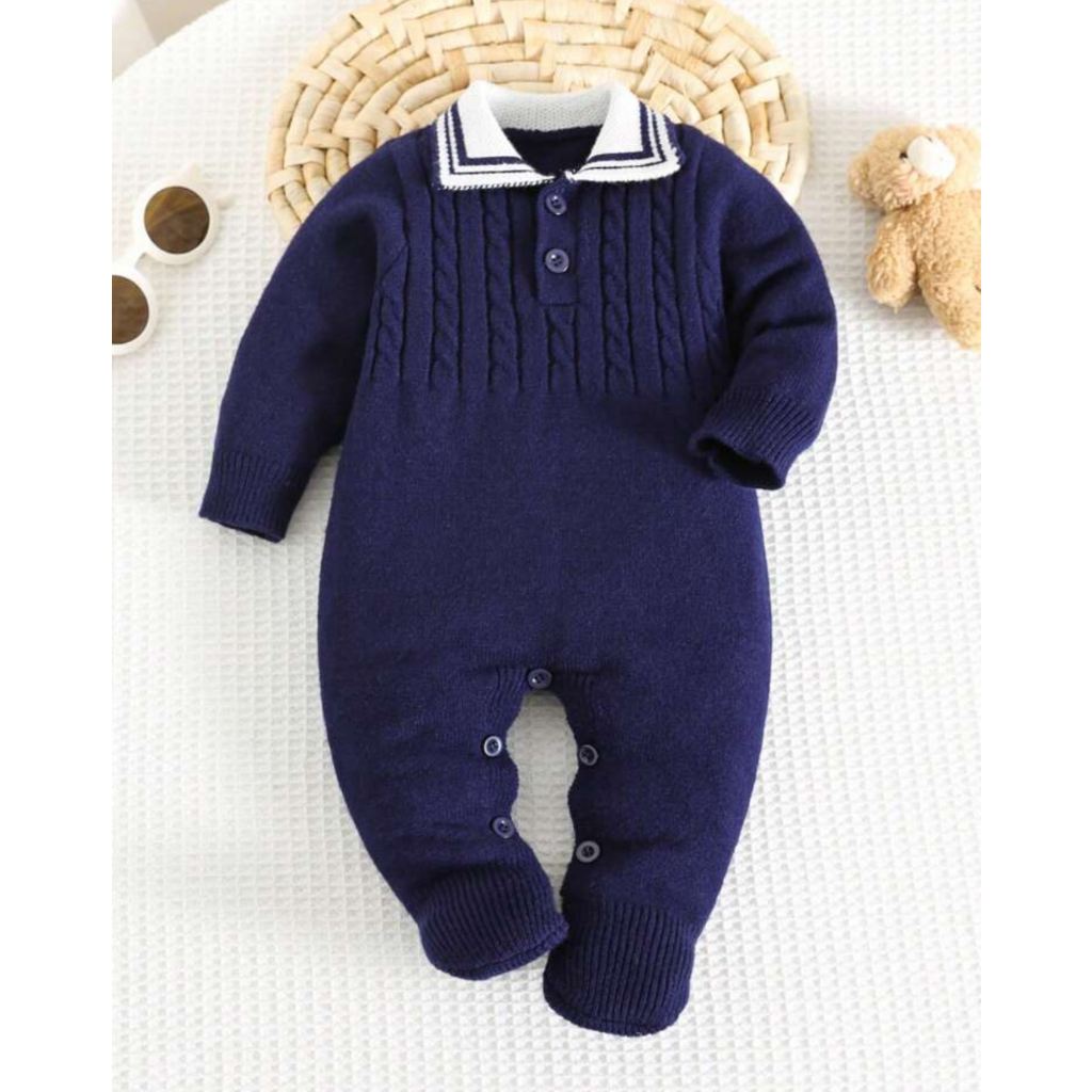 roupa bebe menino tricô Caio