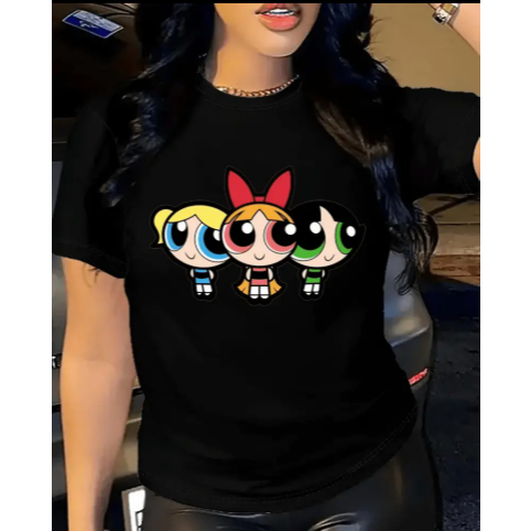 Camisa Camiseta Feminina Meninas Super Poderosas Blusinha T-shirt