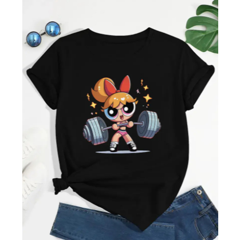 Camiseta Feminina Meninas Super Poderosas Lançamento Oversized