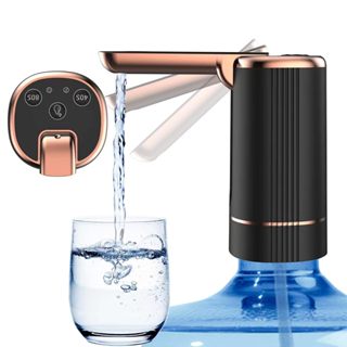 Bomba Elétrica e Dispenser de Galão Universal Com Carregamento USB Para Galão Garrafão de Água em Oferta na Shopee