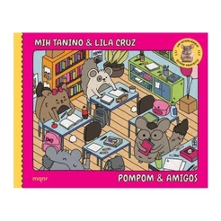 Pompom & Amigos – Livro de Colorir – Mih Tanino & Lila Cruz