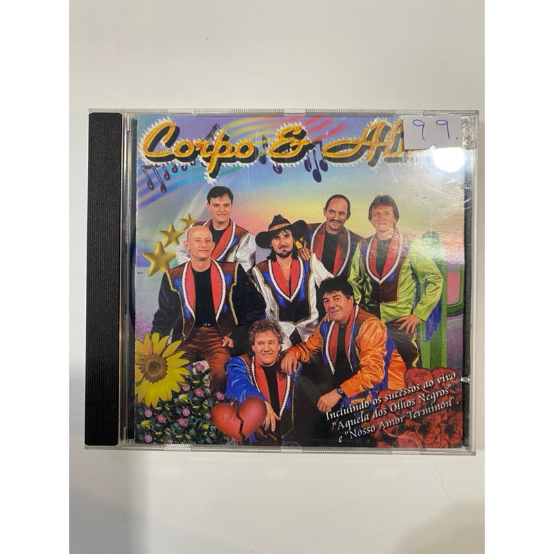 Cd Corpo e Alma Aquela dos Olhos Negros Nosso Amor Terminou