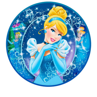Painel Cinderela 50 cm – Encanto e Magia para Sua Festa em Oferta na Shopee