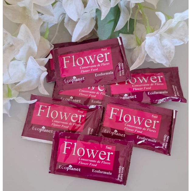 Conservante para flores naturais em sachê
