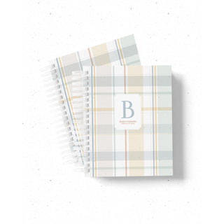 Caderneta de Vacinas ATUALIZADA Menino Clean Verde Azul Bege Xadrez - Capa Dura Personalizada em Oferta na Shopee