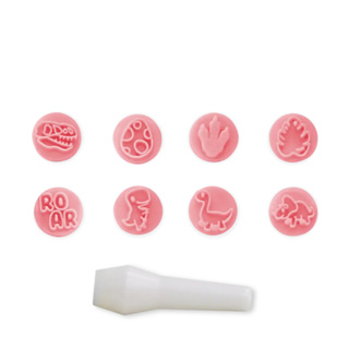 Kit Carimbo DINOSSAURO Para Brigadeiro Marcador Blue Star Desenho Para Docinho Massa Chocolate Doce E Confeitaria em Oferta na Shopee