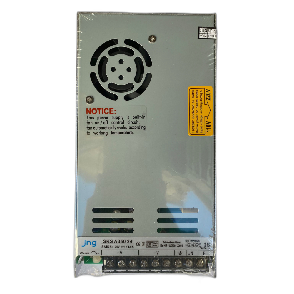 Fonte Chaveada Sks-a350-24 (14,6a/350w) Fix. Direta 24vcc
