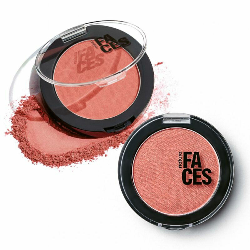 Blush Color Faces Natura - 3g (Vinho 28, Bronze 47, Rosa 69 ou Coral 85)