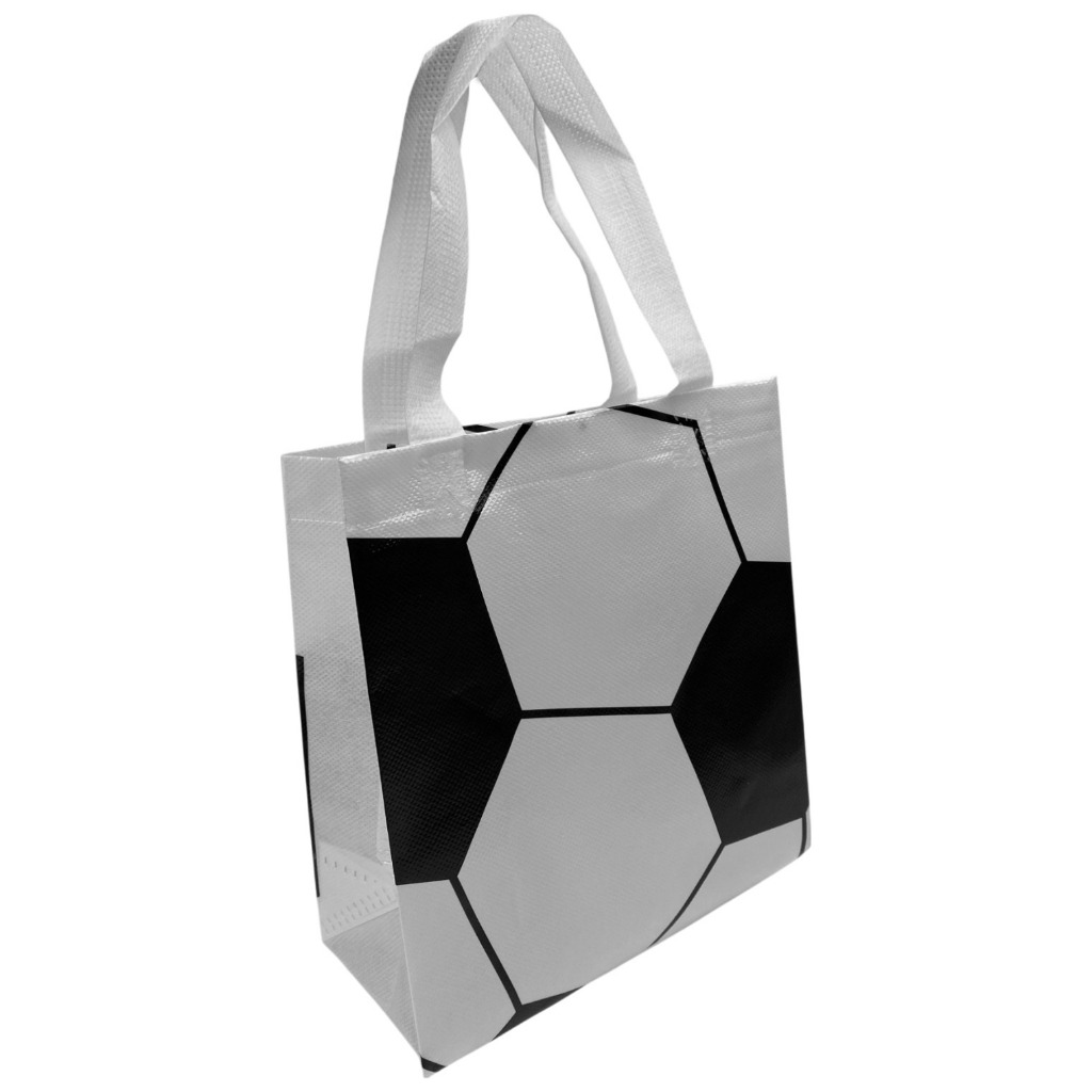 Kit 6 ou 12 Sacolas Futebol para Festa Infantil – Brinde Temático Lembrança Decoração