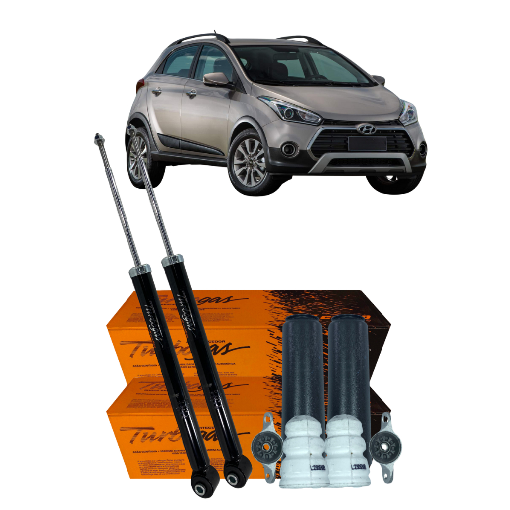 Kit Amortecedor Traseiro Batente HB20x 2013 a 2019
