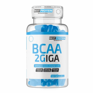 BCAA 2Giga, 120 Cápsulas - Best Protein em Oferta na Shopee