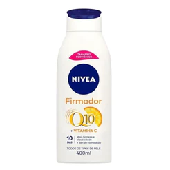 NIVEA Loção Deo‑Hidratante Firmador Q10 + Vitamina C – Todos os tipos de Pele (400 mL)