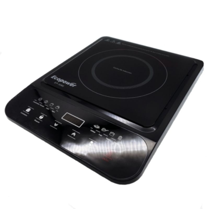 Fogão de Indução 1 Boca 2000W | Cooktop Elétrico com Timer | 220V