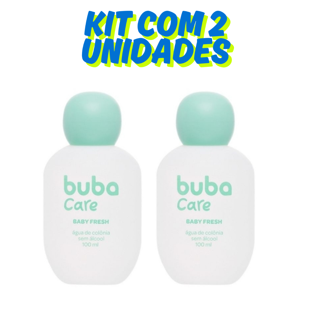 Kit 2 Colônia Perfume Baby Fresh Bebe Buba Lancamento em Oferta na Shopee